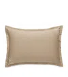 Hamam Organic Cotton Core Blossom Oxford Pillowcase In Nude