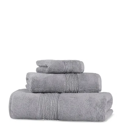 Hamam Organic Cotton Galata Bath Towel In Gray