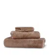 Hamam Organic Cotton-modal Glam Bath Sheet In Orange