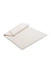 Hamam Organic Cotton Pera Woven Bath Mat In White