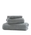 Hamam Organic Cotton Raya Bath Towel In Green