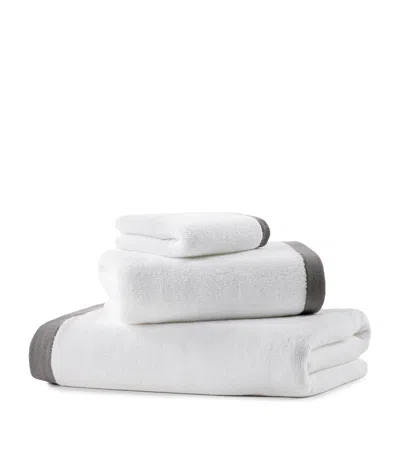 Hamam Organic Cotton Vesta Bath Sheet In White