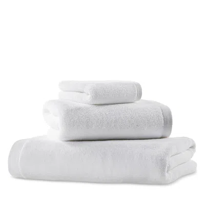 Hamam Vesta Cotton Washcloth In White