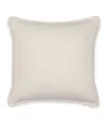 Hamam Wool Alpaca Frame Square Cushion Case In Neutral