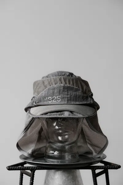 Pre-owned Hamcus Interstellar Bounty Hunter Detachable Panel Hat In Gray