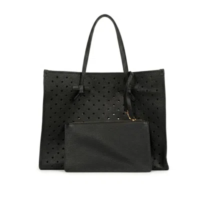 Hamel Atelier Women's Mallorca Leather Tote Bag - Black