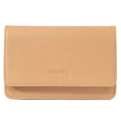 Hamel Atelier Women's Neutrals Salina Bag Leather Crossbody Bag - Beige In Beige/black