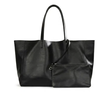 Hamel Atelier Women's Ravello Leather Tote Bag - Black