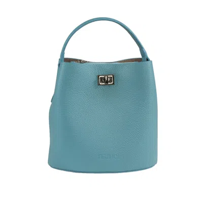 Hamel Atelier Women's Riva Leather Crossbody Bag - Blue