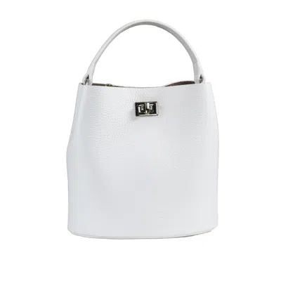 Hamel Atelier Women's Riva Leather Crossbody Bag - White