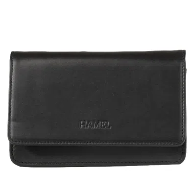 Hamel Atelier Women's Salina Bag Leather Crossbody Bag - Black