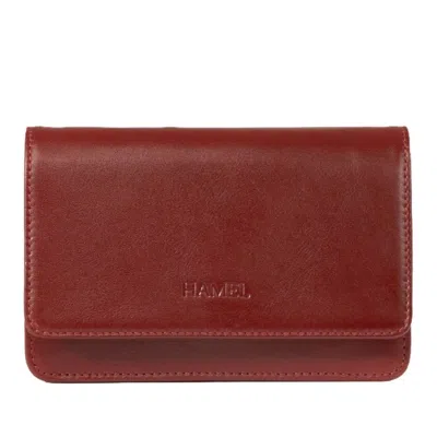 Hamel Atelier Women's Salina Bag Leather Crossbody Bag - Red