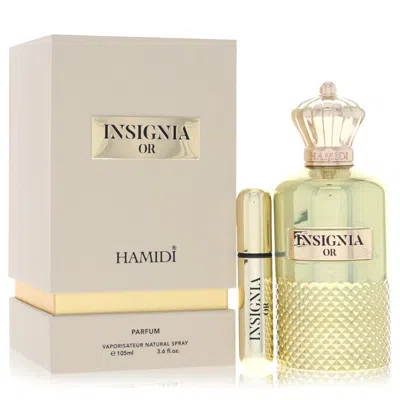 Hamidi 2pcs Combo Gift Set  Insignia Or By  Parfum Spray 3.6 oz For Men In Multi