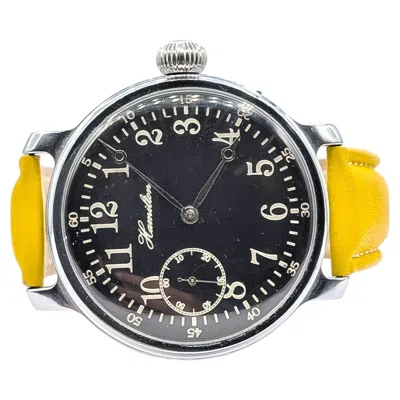 Pre-owned Hamilton 992 Marriage Conversion Watch In Stainless Steel In Multi