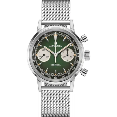 Hamilton American Classic Bracelet Watch In Silver