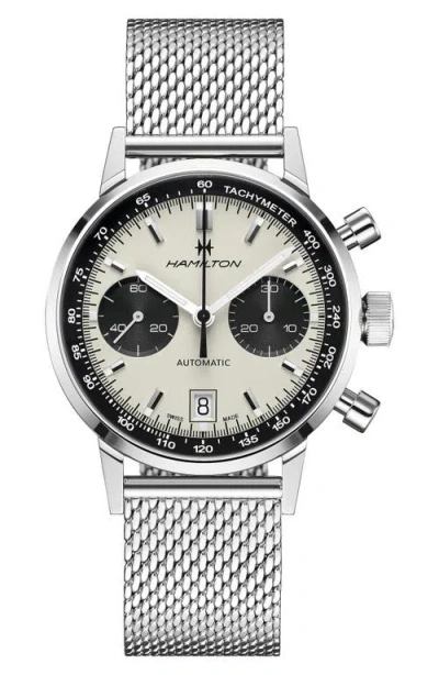 Hamilton American Classic Intra-matic Auto Chrono In White