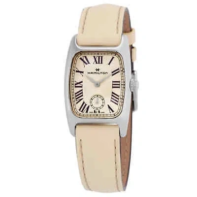 Pre-owned Hamilton American Classic Quartz Ladies Watch H13321821