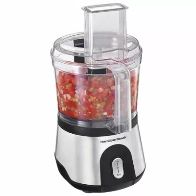 Hamilton Beach 10-cup Food Processor In Silver