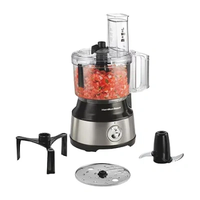 Hamilton Beach 10 Cups Food Processor In Black