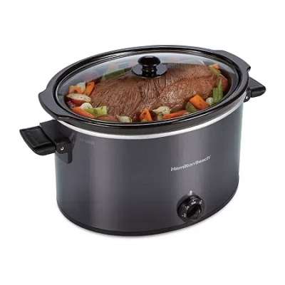 Hamilton Beach 10 Quart Slow Cooker In Black