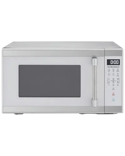 Hamilton Beach 1.1 Cubic Foot 1000-watt Microwave Oven With Stainless Accents In Gray