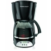 Hamilton Beach ® 12 Cup Programmable Coffee Maker Glass Carafe In Black