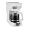 Hamilton Beach 12 Cup Programmable Coffee Maker In White