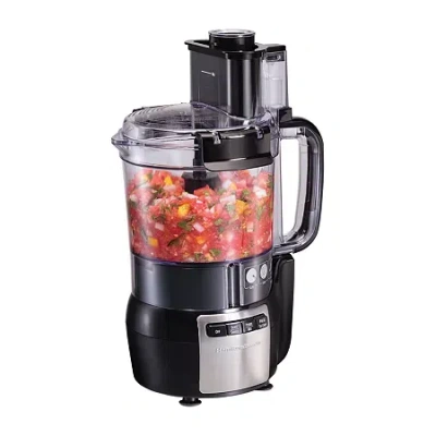 Hamilton Beach 12 Cups Food Processor In Black