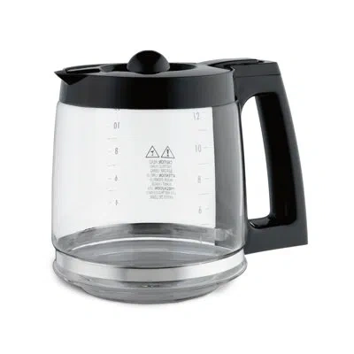 Hamilton Beach ® 12-cup Replacement Glass Carafe Compatible With Hamilton Coffee Makers In Black