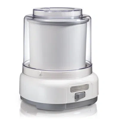 Hamilton Beach ® 1.5 Quart Ice Cream Maker White