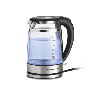 Hamilton Beach ® 1.7 L Double Wall Kettle In Clear;black