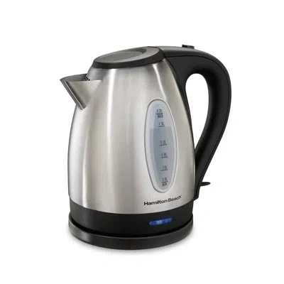 Hamilton Beach ® 1.7 Liter Stainless Steel Electric Kettle In Silver