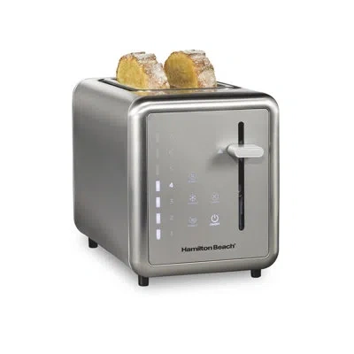 Hamilton Beach 2 Slice Touchscreen Toaster In Gray