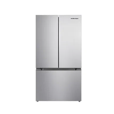 Hamilton Beach , 20.3 Cu. Ft. French Door Refrigerator, Platinum In Stainless Steel