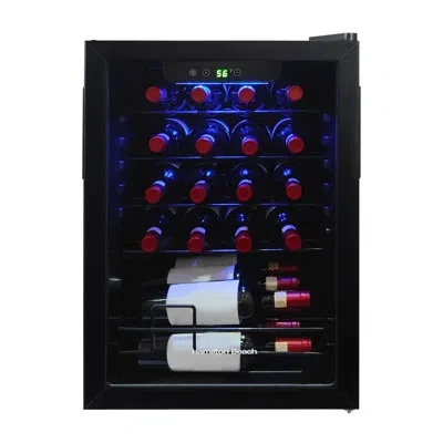 Hamilton Beach , 22-bottle Wine And Beverage Cooler In Stainless Steel