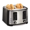 Hamilton Beach 4 Slice Extra-wide Slot Toaster In Black