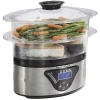 Hamilton Beach 5.5-quart Digital Steamer In Black