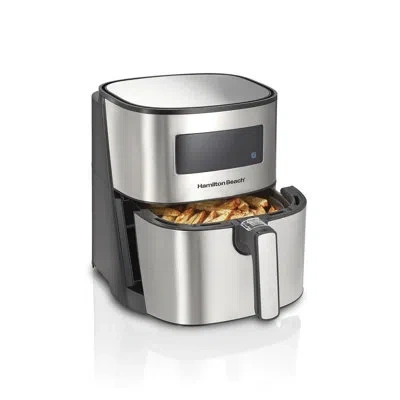 Hamilton Beach ® 5.8 Quart Digital Air Fryer 5.8 Quart Capacity In Stainless