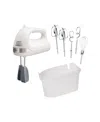 Hamilton Beach 6 Speed Hand Mixer In White