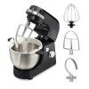 Hamilton Beach 7 Speed Stack & Scrape Stand Mixer In Black