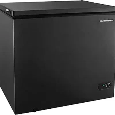 Hamilton Beach 7.0 Cu Ft Granite Design Chest Freezer In Black