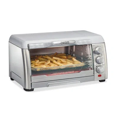 Hamilton Beach ® Air Fryer Toaster Oven With Quantum Air Fry Technology In Stainless Steel