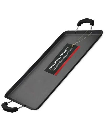 Hamilton Beach Alum Double Griddle 3.0mm 19x11in B In Black