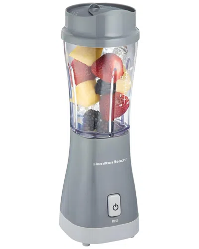 Hamilton Beach Blend-n-go Personal Blender In Gray