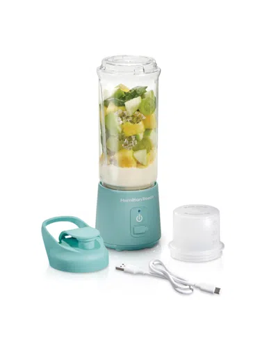 Hamilton Beach Blend Now Portable Cordless Blender In Green