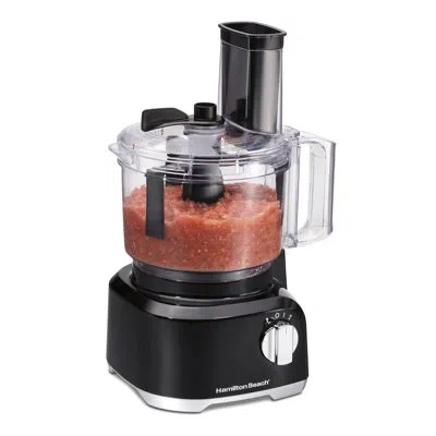 Hamilton Beach ® Bowl Scraper Food Processor 8 Cup Capacity Black