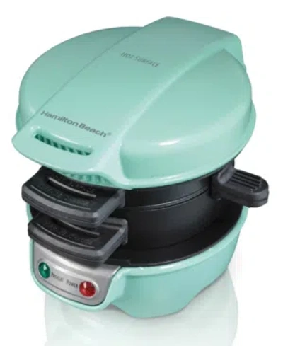 Hamilton Beach Breakfast Sandwich Maker In Teal