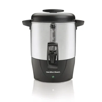 Hamilton Beach ® Brewstation® 40-cup Stainless Steel Dispensing Coffee Urn In Silver;black