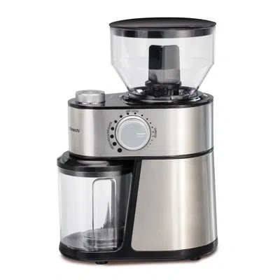 Hamilton Beach ® Burr Coffee Grinder Stainless Steel Housing In Silver