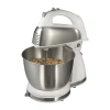 Hamilton Beach Classic Hand Stand Mixer With 4 Qt Stainless Steel Bowl In White